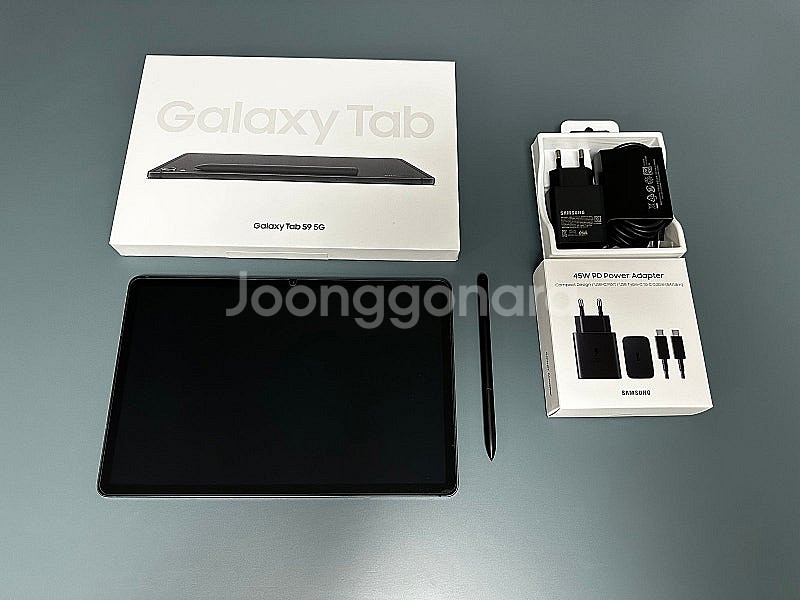 삼성 갤럭시탭S9 그라파이트 128g + 5g (S펜포...--0