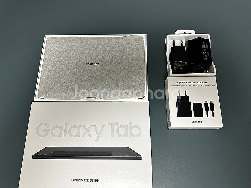 삼성 갤럭시탭S9 그라파이트 128g + 5g (S펜포...--2