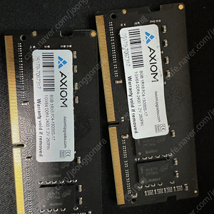 8GB 1RX8 PC4 19200S 17 DDR4-2400 260PIN 노트북램