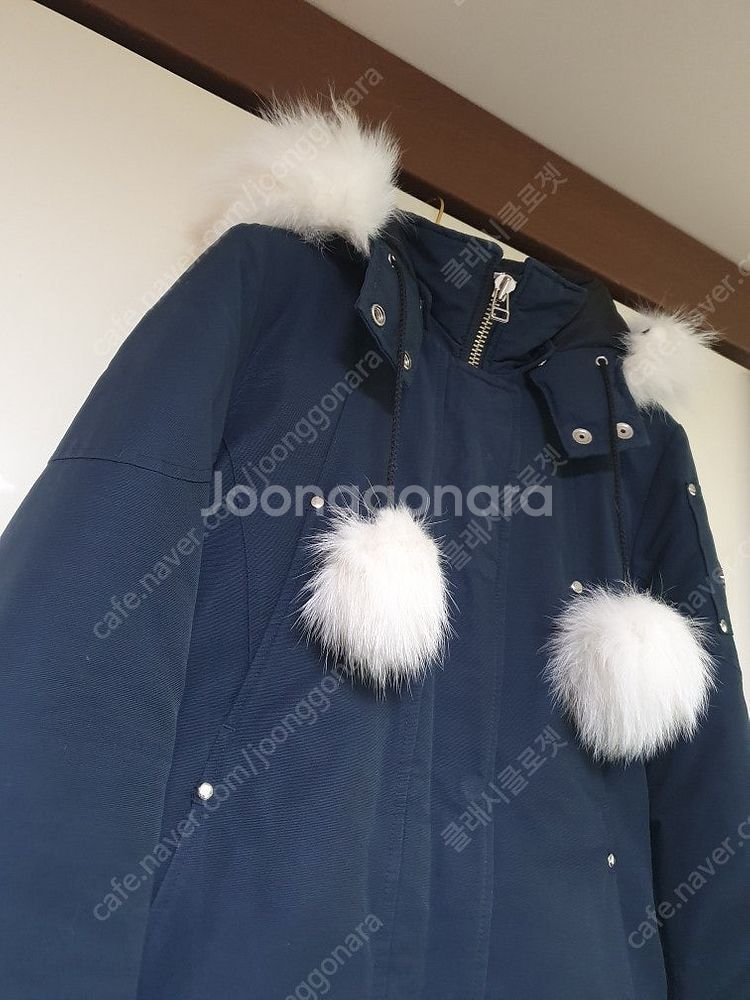 무스너클 여성 스틸링 롱 패딩 네이비 (M) 39만원 ...--3