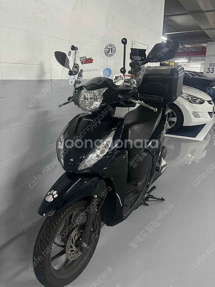 부산 혼다비전110 A급 125cc 대차가능--0