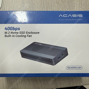 ACASIS TBU405Pro M1 enclosure 미개봉 판매