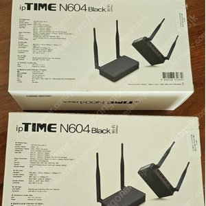 무선공유기 iptime n604 black 새제품 미사용