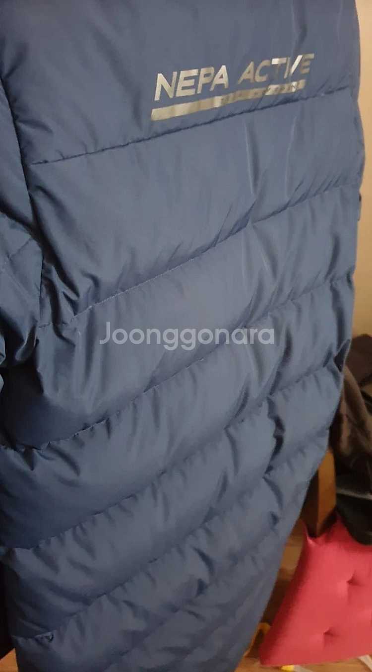 네파 롱패딩(150)팝니다--3