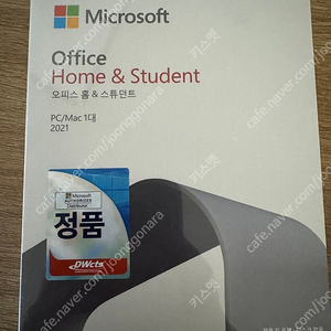 마이크로소프트 MS Office 2021 Home and Student 한글 PKC 패키지 (정품)