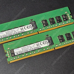 서버용 ddr4 2933 reg ecc 16gb x2 32gb