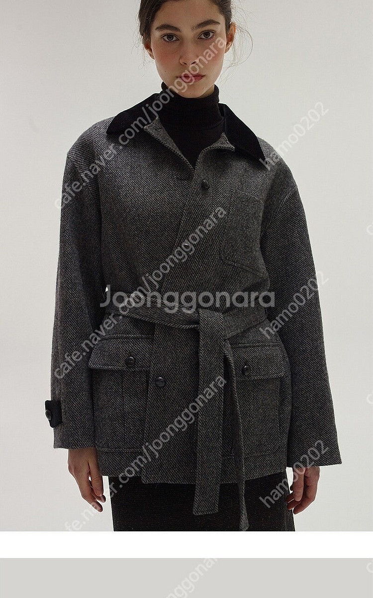 (딘디님 착샷) 엘보른 Merton Safari Jacket 사파리 자켓 36--3