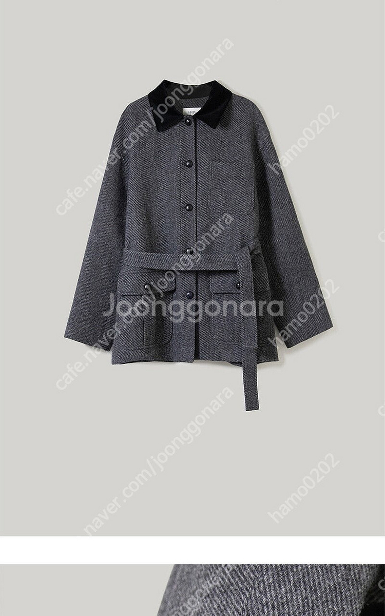 (딘디님 착샷) 엘보른 Merton Safari Jacket 사파리 자켓 36--8