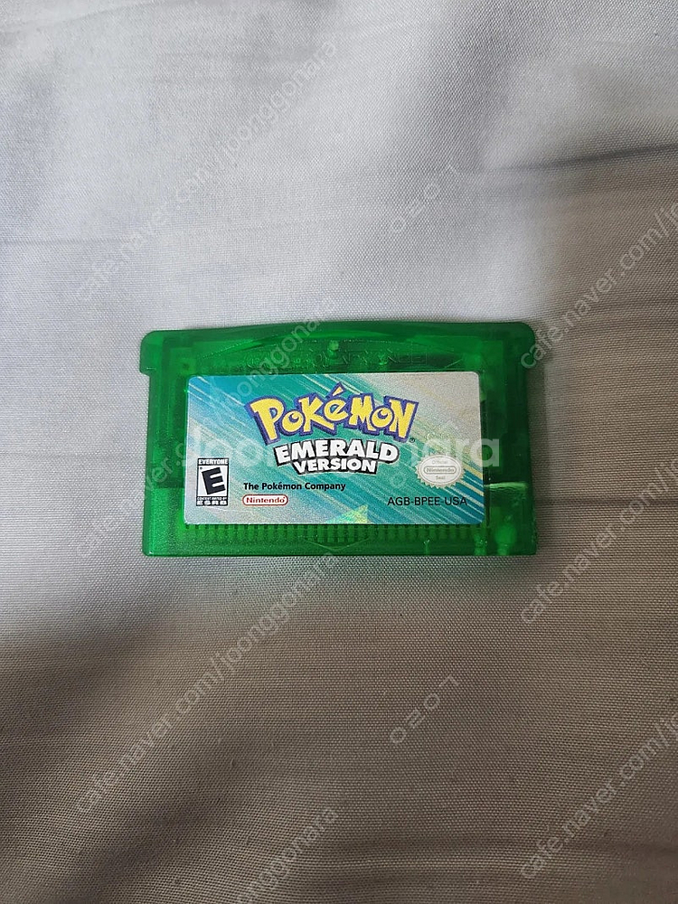 gba 포켓몬스터 에메랄드 북미판 알칩--0