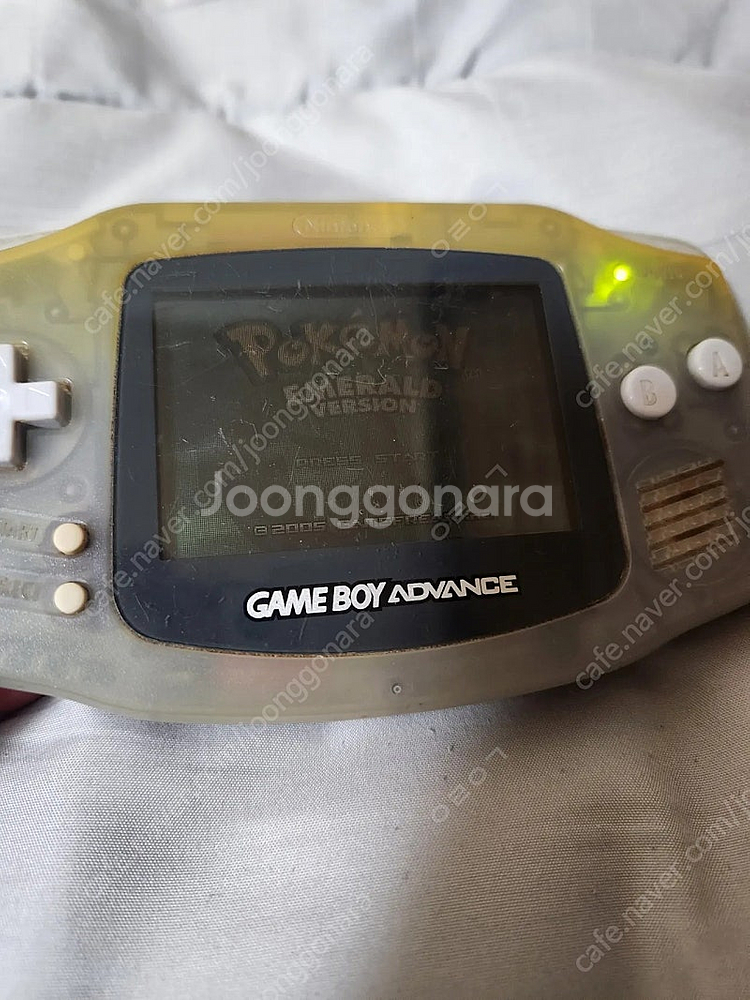 gba 포켓몬스터 에메랄드 북미판 알칩--3