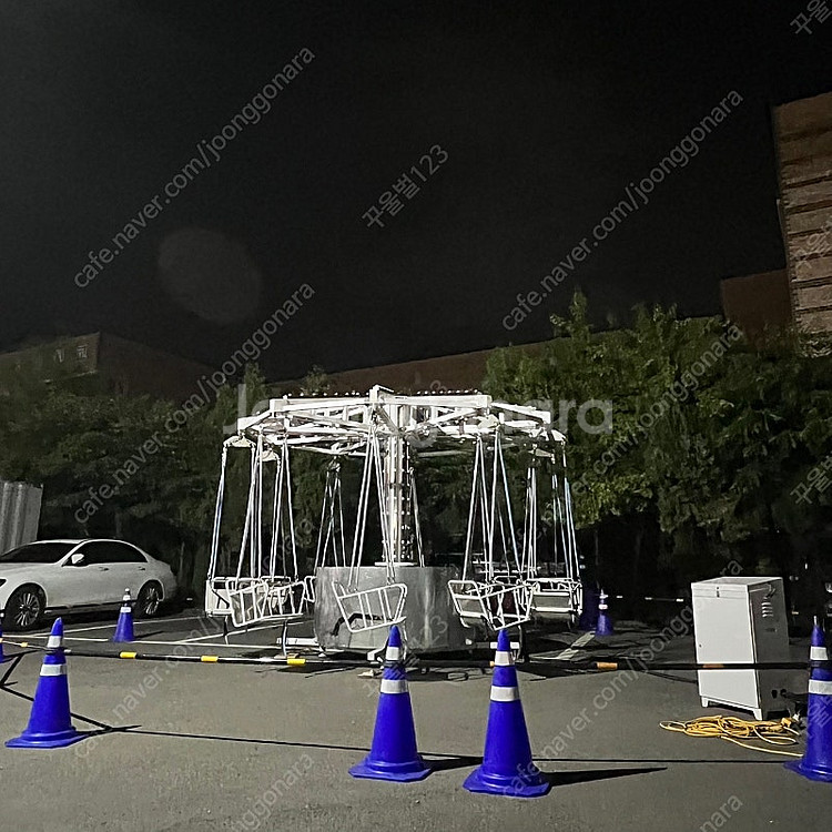 회전목마,회전그네,회전컵 놀이기구 대여 및 중고판매(백...--3