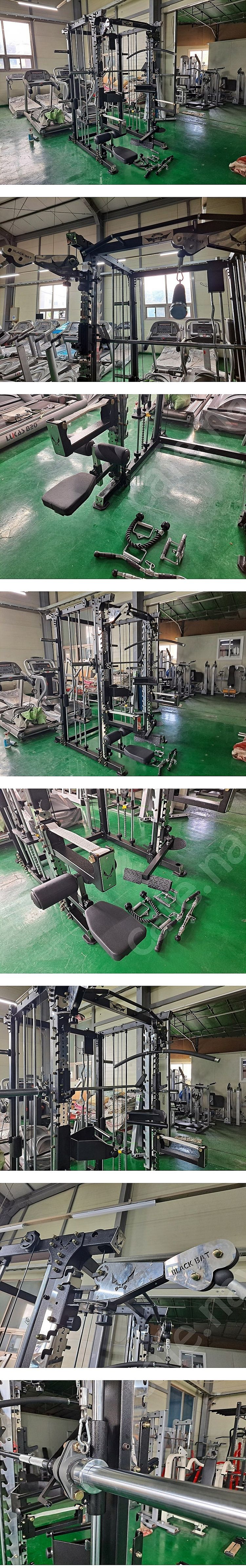 중고 블랙벳 듀얼체스트스미스하프랙 팝니다.--0