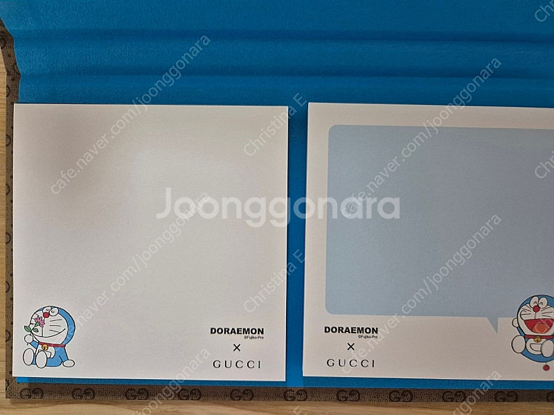 구찌 도라에몽 메모지--1