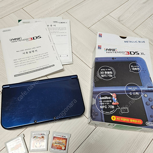 닌텐도 new 3DS XL 블루 (큰다수) 팝니다.