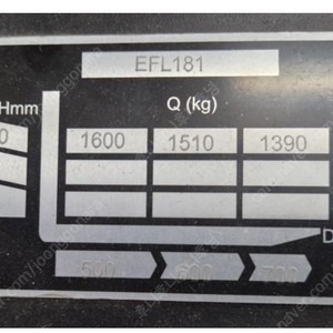 쌍용리프트 전동 지게차 리튬B EFL181-3000 1.8톤 EFL-181-3.0