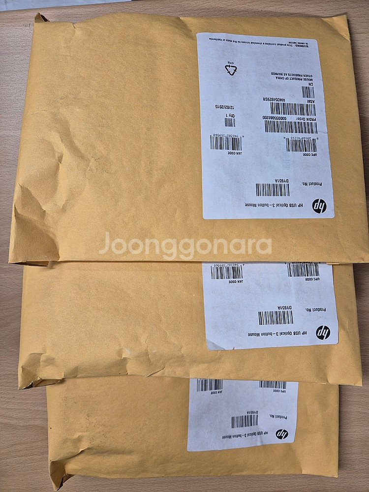 HP 3버튼 마우스 (DY651A)--0
