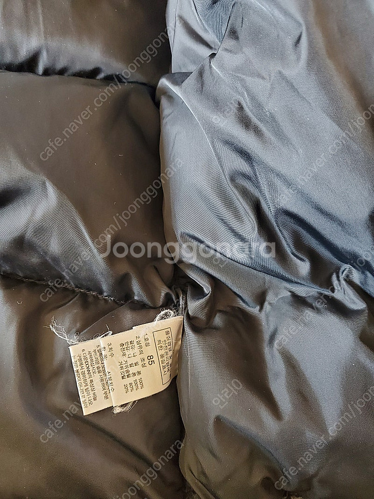 노스페이스 눕시 85 사이즈--5