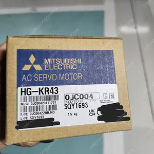 미쓰비시 서보모터 SERVO HG-KR43