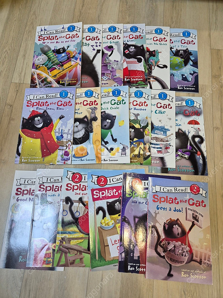 원서 ar 1.8~2.5 Splat the Cat 시리즈 18권- (스플랫더캣 정품)--0