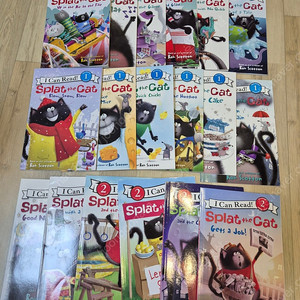 원서 ar 1.8~2.5 Splat the Cat 시리즈 18권- (스플랫더캣 정품)