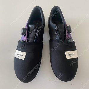 라파 프로팀 클릿 슈즈 + 토커버 판매합니다. Rapha pro team shoes.