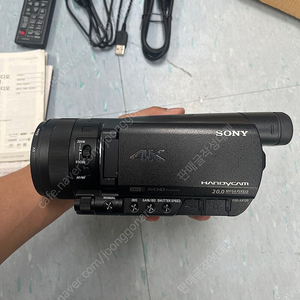 [판매] SONY 소니 4k 디지털캠코더 FDR-AX100 ax100 부품용