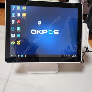 포스기 OKPOS ZED5s 듀얼모니터장착 POS