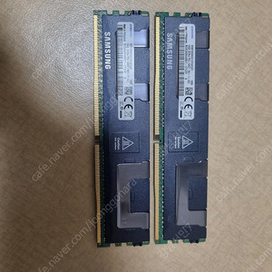 삼성 서버램 ddr4 64g 2개팝니다