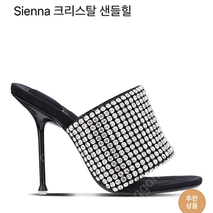 Alexander wang sienna 크리스탈 뮬 힐 37.5