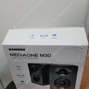 Samson 모니터 스피커 MediaOne M30 팝니다