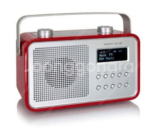탄젠트 Dab 2go 라디오 블루투스 스피커 (레드/월...--0