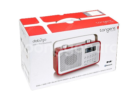 탄젠트 Dab 2go 라디오 블루투스 스피커 (레드/월...--2