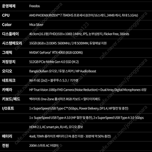 HP2023 빅터스 16 (윈도우11정품포함) 16-s0201AX 노트북