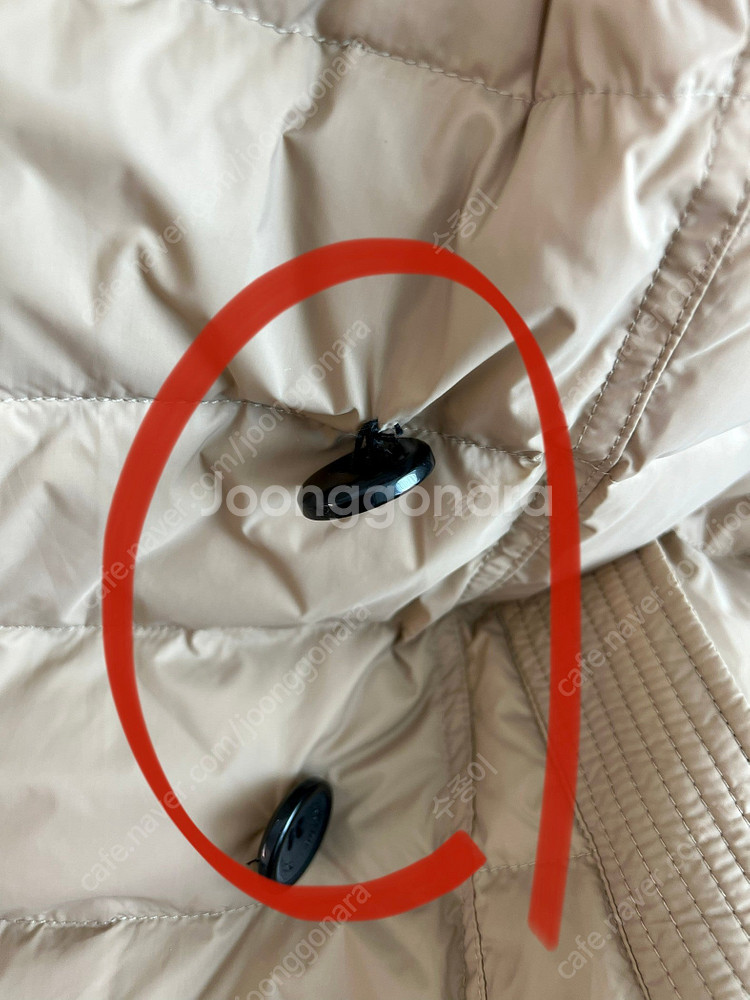 고급 여성 롱패딩 브라운패딩 가벼운패딩--5