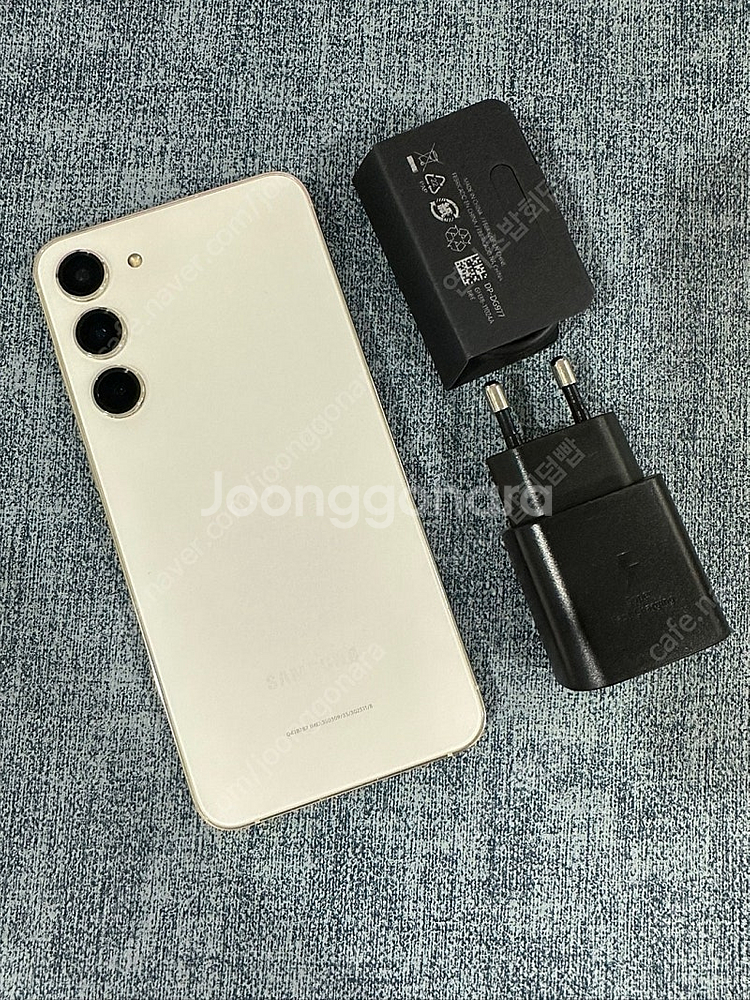 (새상품급)갤럭시S23플러스 256G 크림 23년 8월...--0