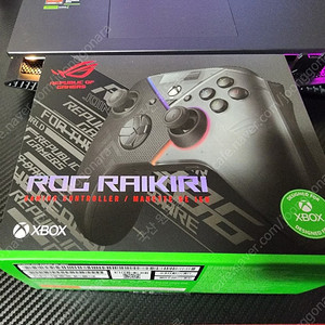 ASUS ROG RAIKIRI 유선 게임패드 컨트롤러, XBOX 지원 판매합니다. (개봉품)