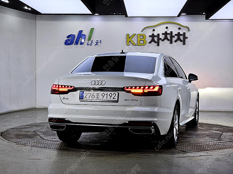 아우디A4 (B9) 40 TFSI@중고차@24시상담@저신용@전액할부 이미지