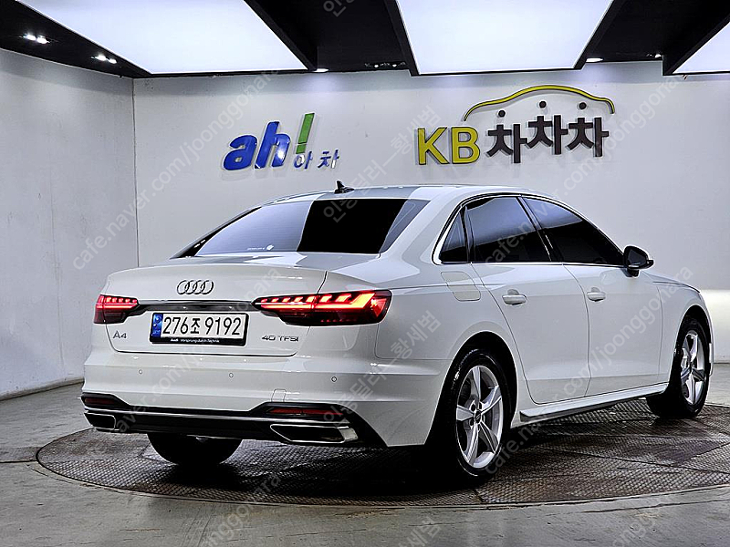 아우디A4 (B9) 40 TFSI@중고차@24시상담@저신용@전액할부 이미지