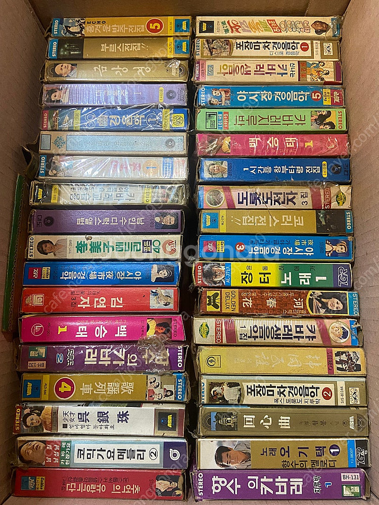 8트랙 테이프 42개 일괄 (가격 다운)--0