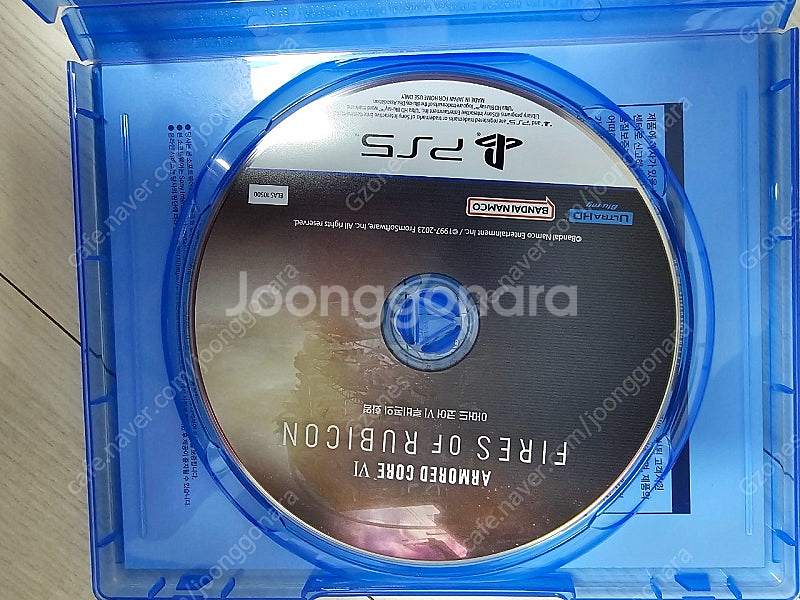 PS5 아머드 코어6 게임 타이틀 시디 판매 합니다--1
