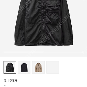 C.P. Company Chrome-R Goggle Overshirt Black - 23SS / cp컴퍼니 바람막이