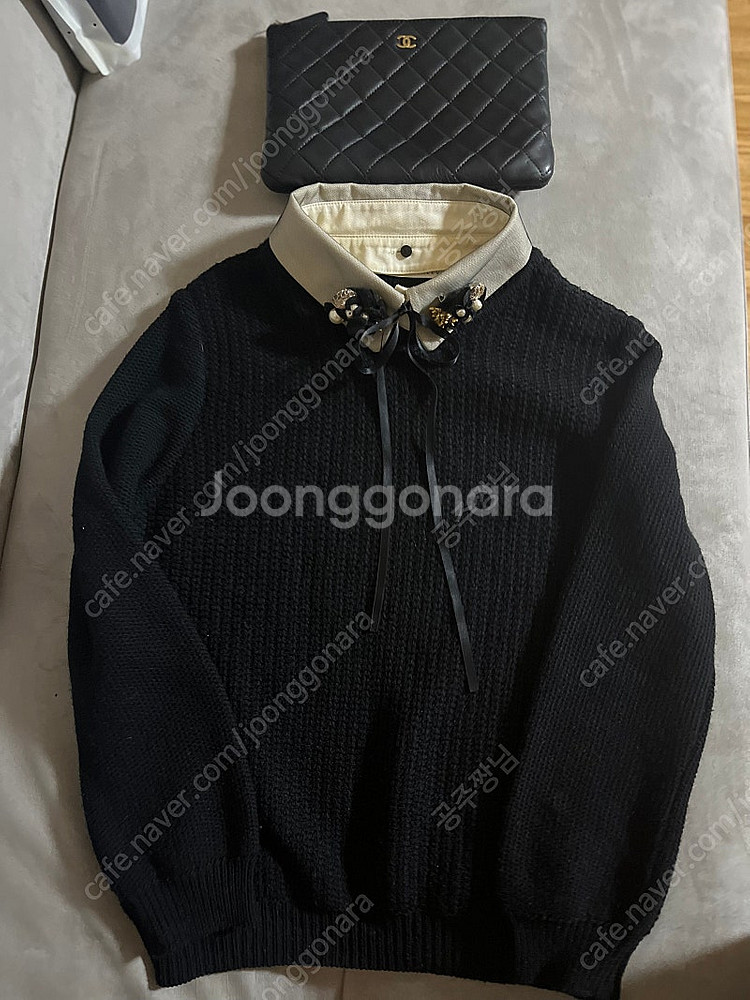 레니본 스웨터--1