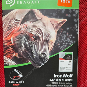 [미개봉 새제품] SEAGATE 서버용 아이언울프 3.5인치 HDD 16TB