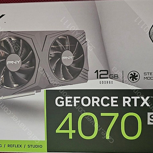 [미개봉 새제품] PNY 지포스 RTX 4070 SUPER 12GB VERTO OC