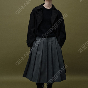 낫띵리튼 울 플리츠 스커트 Nothing written wool pleated skirt M SIZE