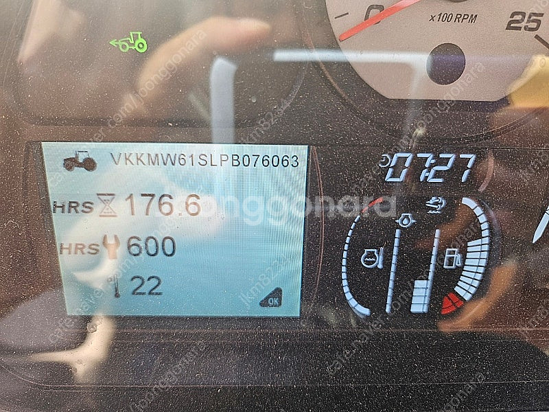 아세아 트랙터 6s 135--1