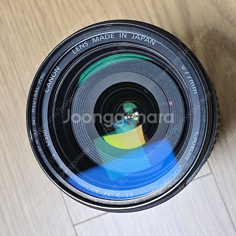 캐논 축복렌즈 17-55mm + 슈나이더 B+W 77 ...--2