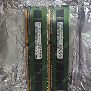 삼성 DDR3 PC3 12800U 4G 메모리 두개일괄 판매합니다