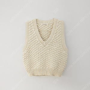 낫띵리튼 danish cotton vest 대니쉬 코튼 베스트 니트 조끼