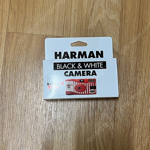 HARMAN XP2 SUPER RED 일회용 필름카메라 미개봉